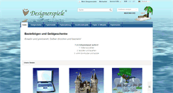 Desktop Screenshot of designerspiele.com
